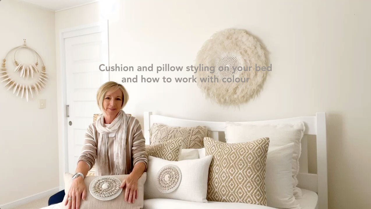 Cushions, pillows, cushions and more pillows and how to style them