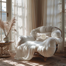 Load image into Gallery viewer, RATTAN & SHELL DISK