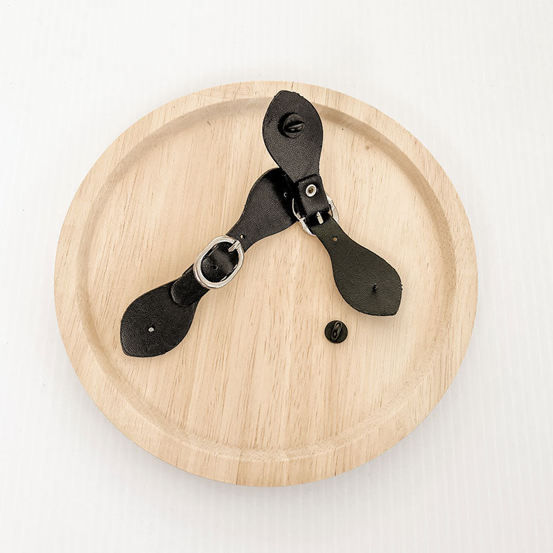 Black buckles to be used as Cushion Accessories are perfect for a Modern home.