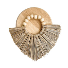 Load image into Gallery viewer, SEAGRASS BEADED FAN DISK
