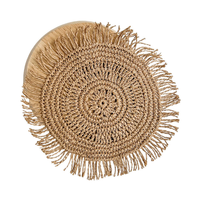 RAFFIA DISK ROUND