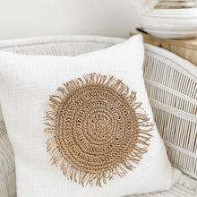 Load image into Gallery viewer, Create a relaxed boho style bedroom or living room with this Bohemian style cushion.  Purchase australian designer cushions
