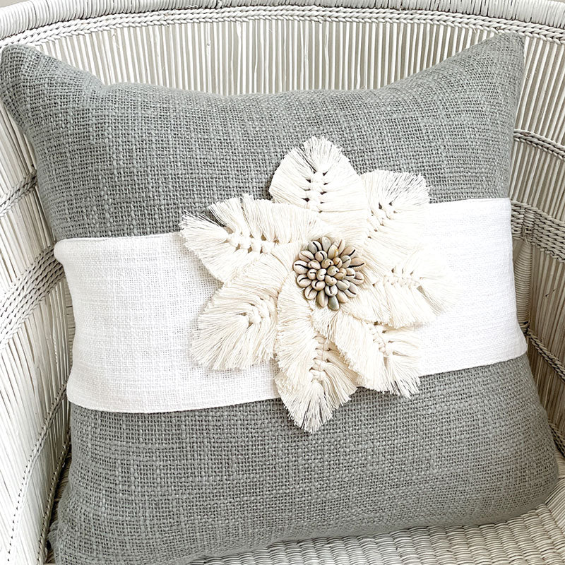 sage cushion will be perfect in a boho style home or a coastal home. Sage Cushion covers 50x50 - Square cushion covers