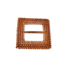 Load image into Gallery viewer, RATTAN SQUARE BUCKLE
