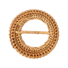 Load image into Gallery viewer, RATTAN ROUND BUCKLE
