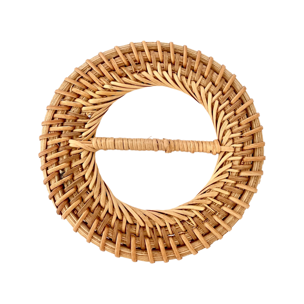 RATTAN ROUND BUCKLE